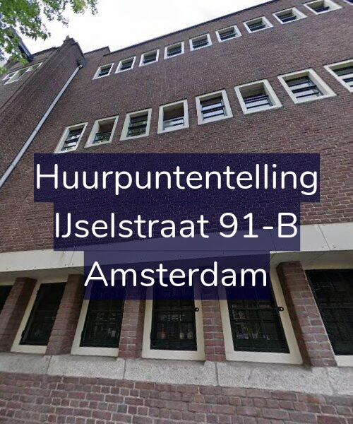 Foto gevel Huurpuntentelling voor IJselstraat 91-B, Amsterdam
