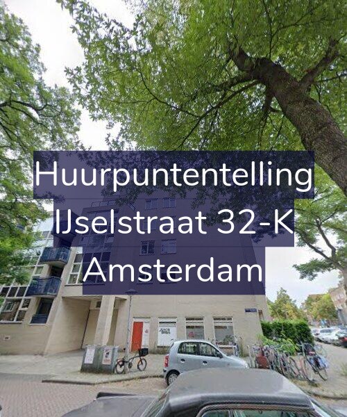 Foto gevel Huurpuntentelling voor IJselstraat 32-K, Amsterdam