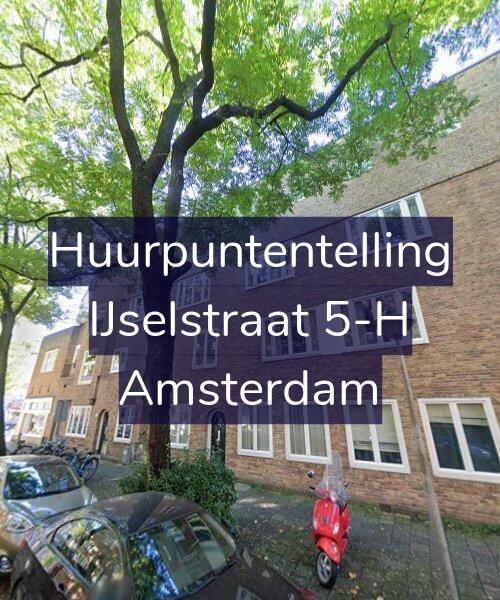 Foto gevel Huurpuntentelling voor IJselstraat 5-H, Amsterdam