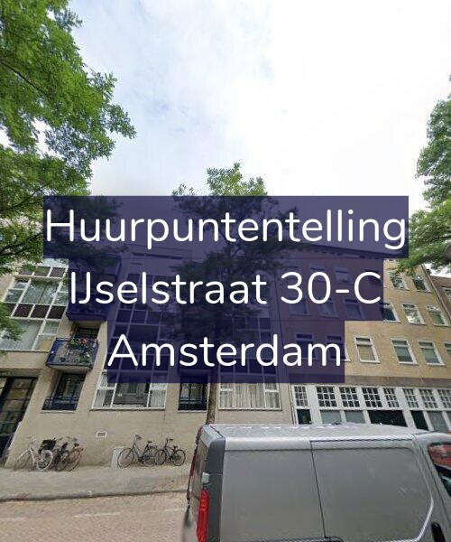 Foto gevel Huurpuntentelling voor IJselstraat 30-C, Amsterdam