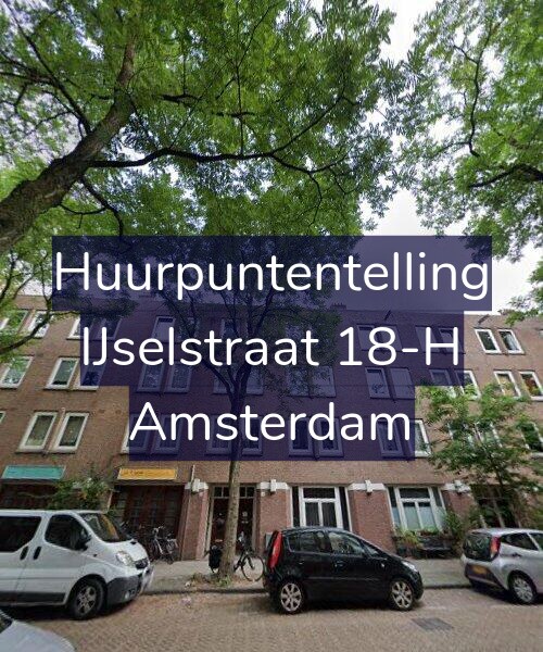 Foto gevel Huurpuntentelling voor IJselstraat 18-H, Amsterdam