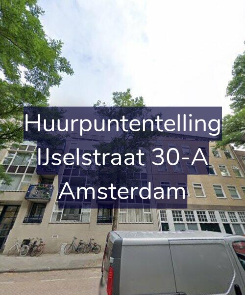 Foto gevel Huurpuntentelling voor IJselstraat 30-A, Amsterdam