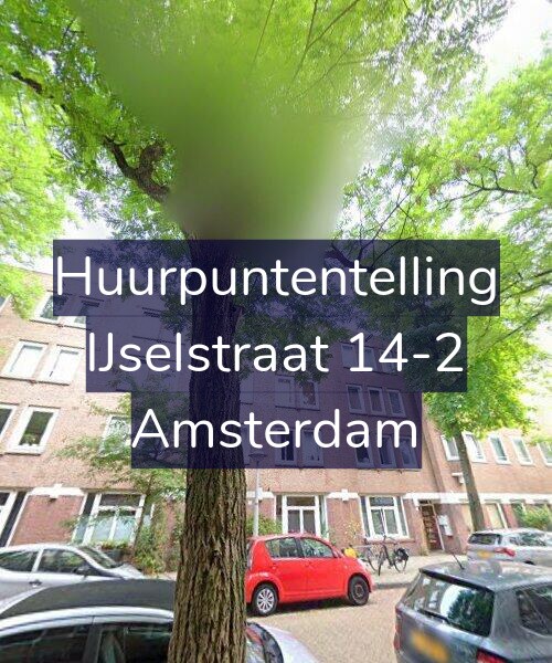 Foto gevel Huurpuntentelling voor IJselstraat 14-2, Amsterdam