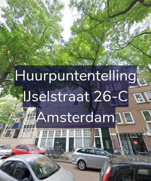 Foto gevel Huurpuntentelling voor IJselstraat 26-C, Amsterdam