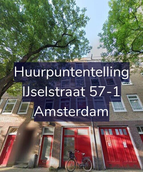 Foto gevel Huurpuntentelling voor IJselstraat 57-1, Amsterdam