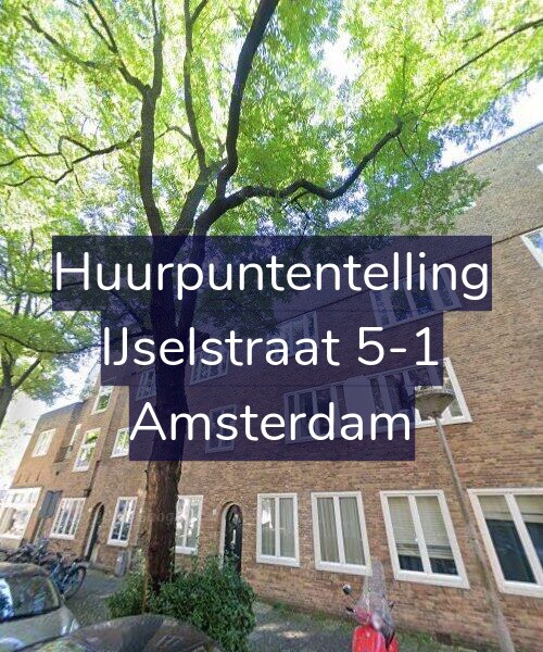 Foto gevel Huurpuntentelling voor IJselstraat 5-1, Amsterdam
