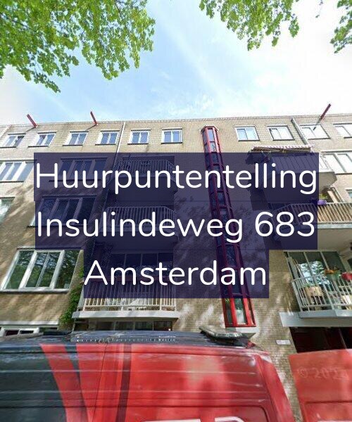 Foto gevel Huurpuntentelling voor Insulindeweg 683, Amsterdam