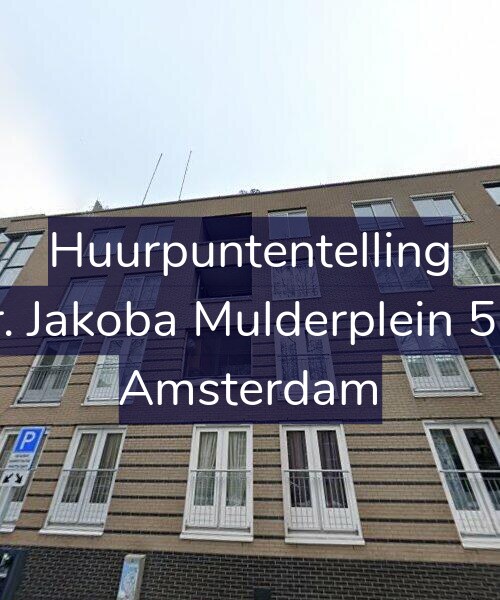 Foto gevel Huurpuntentelling voor Ir. Jakoba Mulderplein 55, Amsterdam