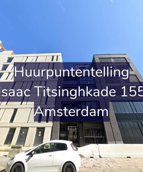 Foto gevel Huurpuntentelling voor Isaac Titsinghkade 155, Amsterdam