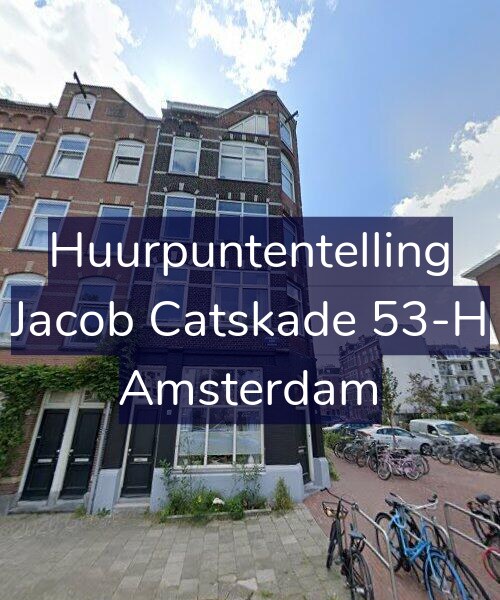 Foto gevel Huurpuntentelling voor Jacob Catskade 53-H, Amsterdam