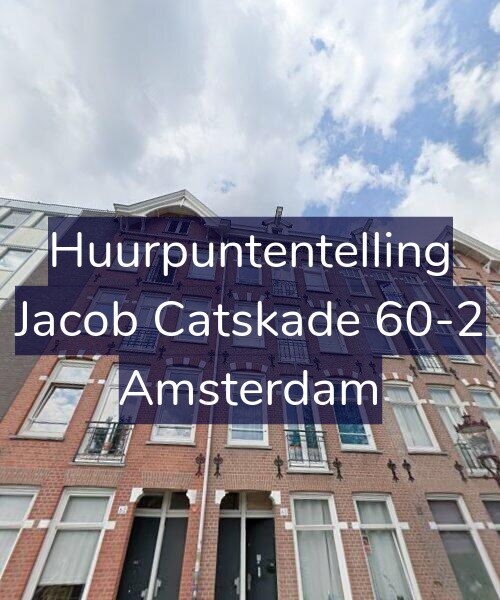 Foto gevel Huurpuntentelling voor Jacob Catskade 60-2, Amsterdam