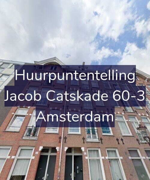 Foto gevel Huurpuntentelling voor Jacob Catskade 60-3, Amsterdam