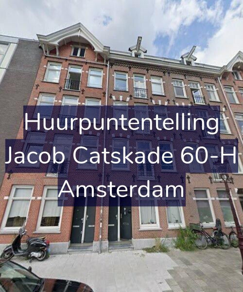 Foto gevel Huurpuntentelling voor Jacob Catskade 60-H, Amsterdam