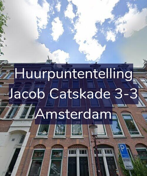 Foto gevel Huurpuntentelling voor Jacob Catskade 3-3, Amsterdam
