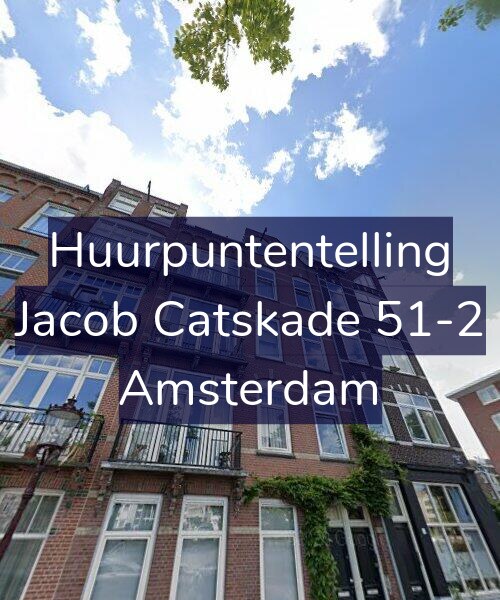 Foto gevel Huurpuntentelling voor Jacob Catskade 51-2, Amsterdam