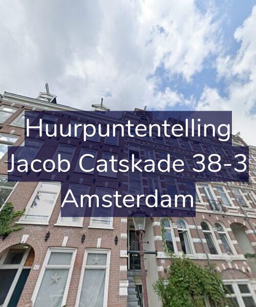 Foto gevel Huurpuntentelling voor Jacob Catskade 38-3, Amsterdam