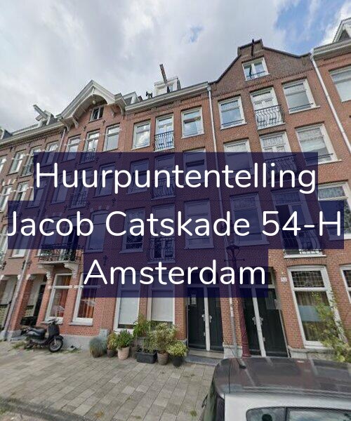 Foto gevel Huurpuntentelling voor Jacob Catskade 54-H, Amsterdam