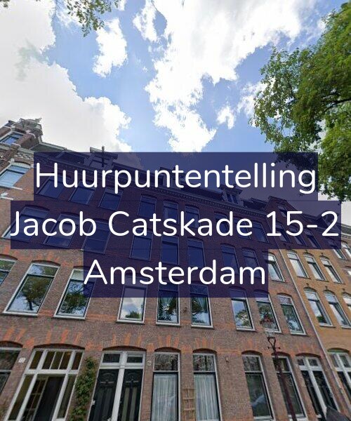 Foto gevel Huurpuntentelling voor Jacob Catskade 15-2, Amsterdam