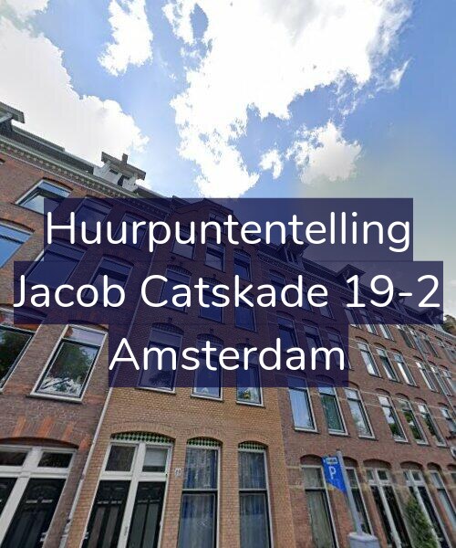 Foto gevel Huurpuntentelling voor Jacob Catskade 19-2, Amsterdam