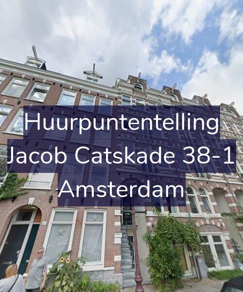 Foto gevel Huurpuntentelling voor Jacob Catskade 38-1, Amsterdam