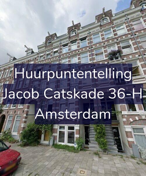 Foto gevel Huurpuntentelling voor Jacob Catskade 36-H, Amsterdam