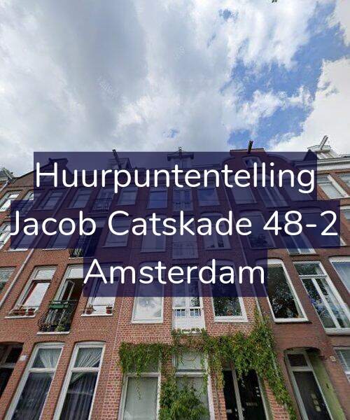 Foto gevel Huurpuntentelling voor Jacob Catskade 48-2, Amsterdam