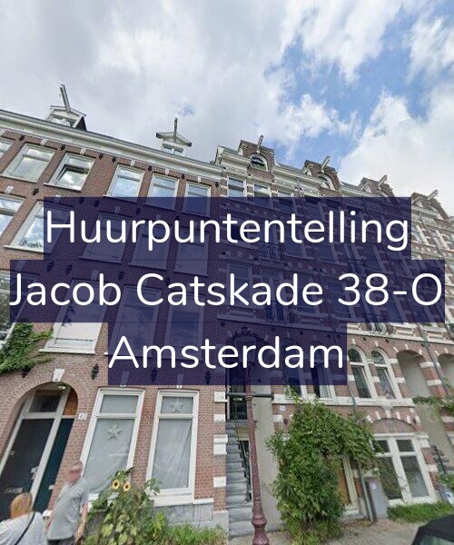 Foto gevel Huurpuntentelling voor Jacob Catskade 38-O, Amsterdam