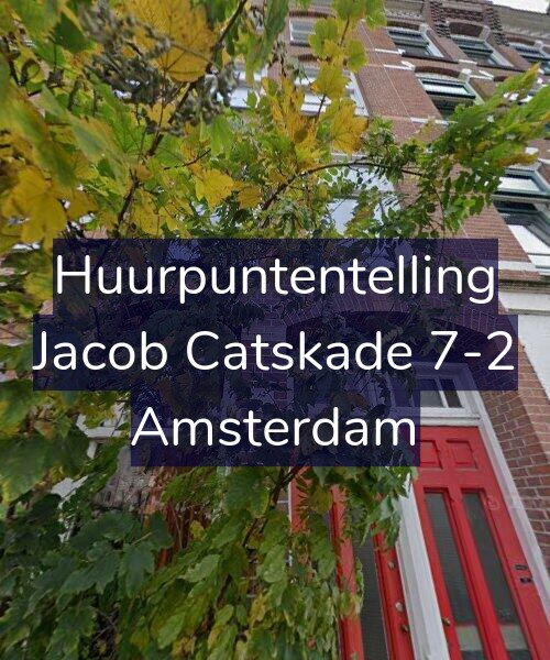 Foto gevel Huurpuntentelling voor Jacob Catskade 7-2, Amsterdam