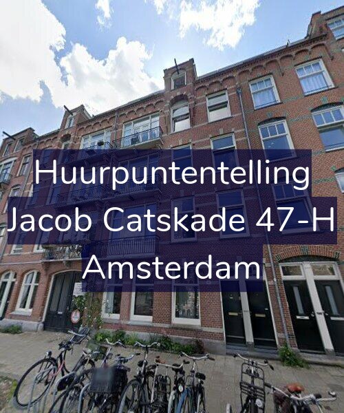 Foto gevel Huurpuntentelling voor Jacob Catskade 47-H, Amsterdam
