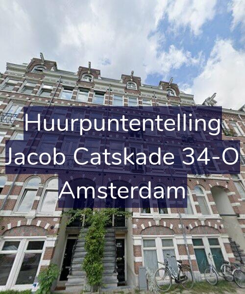 Foto gevel Huurpuntentelling voor Jacob Catskade 34-O, Amsterdam
