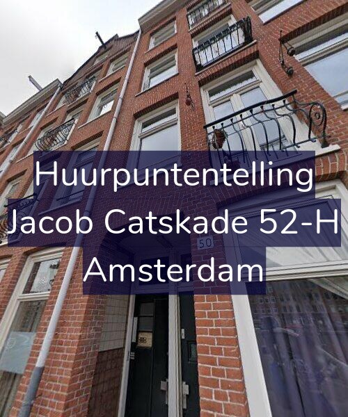 Foto gevel Huurpuntentelling voor Jacob Catskade 52-H, Amsterdam