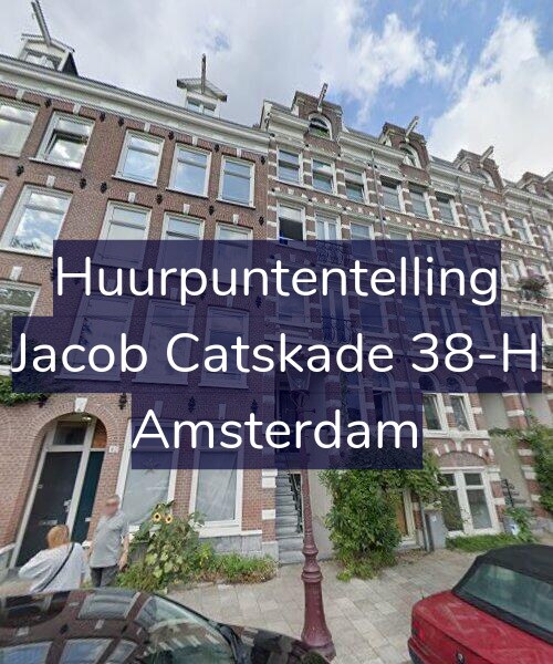 Foto gevel Huurpuntentelling voor Jacob Catskade 38-H, Amsterdam