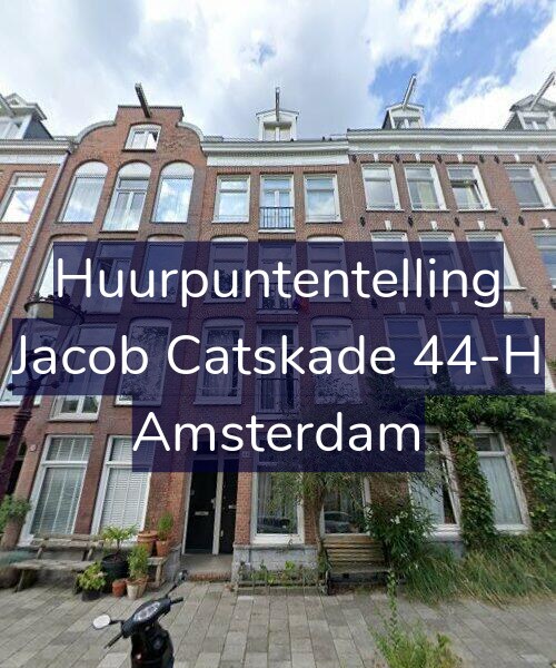 Foto gevel Huurpuntentelling voor Jacob Catskade 44-H, Amsterdam