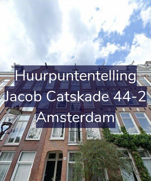 Foto gevel Huurpuntentelling voor Jacob Catskade 44-2, Amsterdam