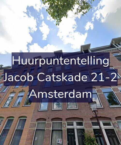 Foto gevel Huurpuntentelling voor Jacob Catskade 21-2, Amsterdam