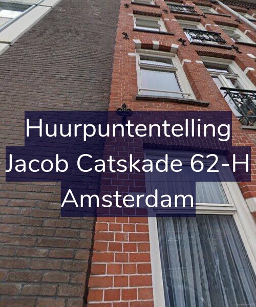 Foto gevel Huurpuntentelling voor Jacob Catskade 62-H, Amsterdam