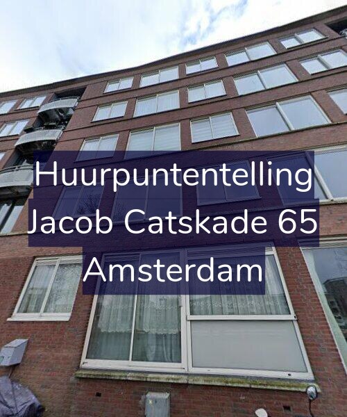 Foto gevel Huurpuntentelling voor Jacob Catskade 65, Amsterdam