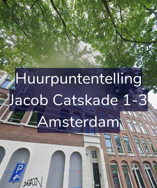 Foto gevel Huurpuntentelling voor Jacob Catskade 1-3, Amsterdam