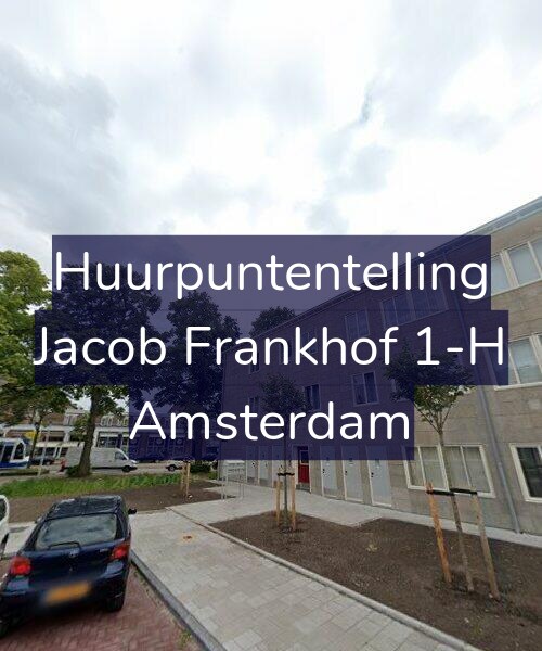 Foto gevel Huurpuntentelling voor Jacob Frankhof 1-H, Amsterdam