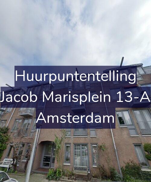 Foto gevel Huurpuntentelling voor Jacob Marisplein 13-A, Amsterdam