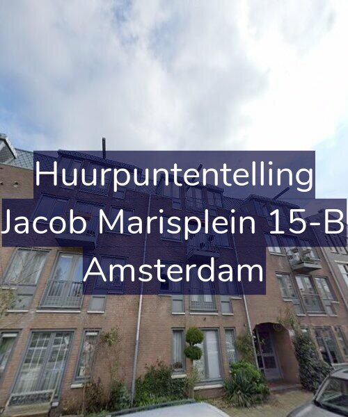 Foto gevel Huurpuntentelling voor Jacob Marisplein 15-B, Amsterdam