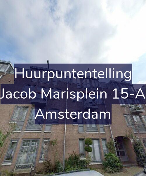 Foto gevel Huurpuntentelling voor Jacob Marisplein 15-A, Amsterdam