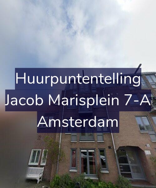 Foto gevel Huurpuntentelling voor Jacob Marisplein 7-A, Amsterdam