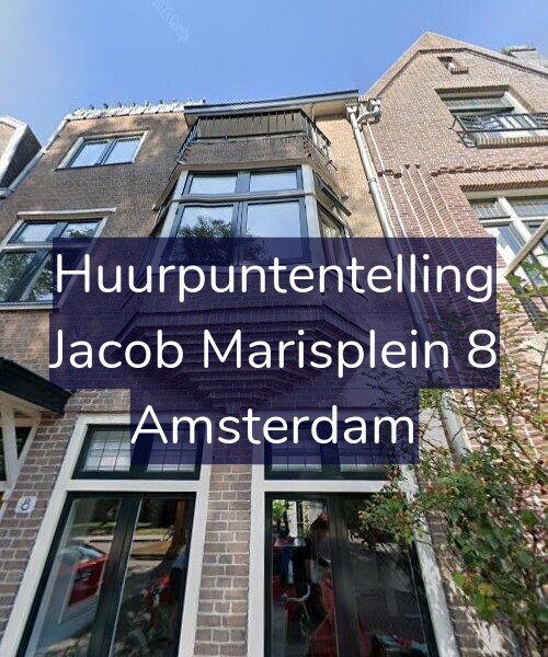 Foto gevel Huurpuntentelling voor Jacob Marisplein 8, Amsterdam