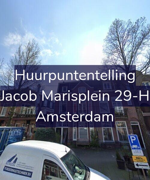 Foto gevel Huurpuntentelling voor Jacob Marisplein 29-H, Amsterdam