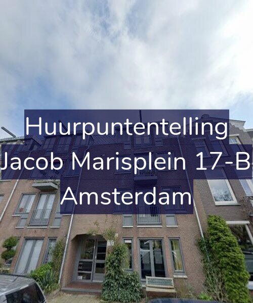 Foto gevel Huurpuntentelling voor Jacob Marisplein 17-B, Amsterdam