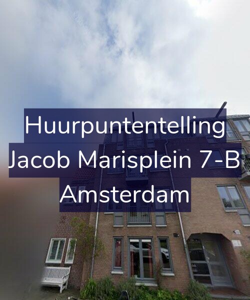 Foto gevel Huurpuntentelling voor Jacob Marisplein 7-B, Amsterdam