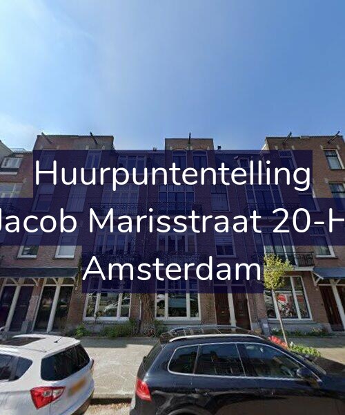 Foto gevel Huurpuntentelling voor Jacob Marisstraat 20-H, Amsterdam