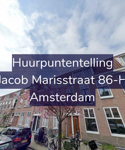 Foto gevel Huurpuntentelling voor Jacob Marisstraat 86-H, Amsterdam