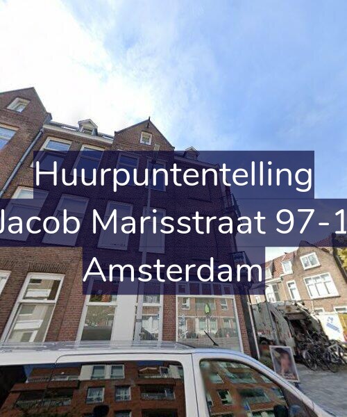 Foto gevel Huurpuntentelling voor Jacob Marisstraat 97-1, Amsterdam